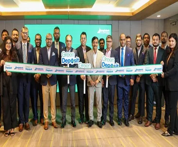 Bangladesh Finance team at the launch of the Green Deposit product